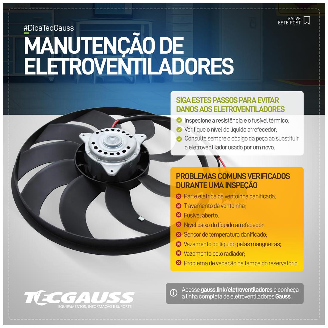 Eletroventilador - Gauss - GE1107 - (2)
