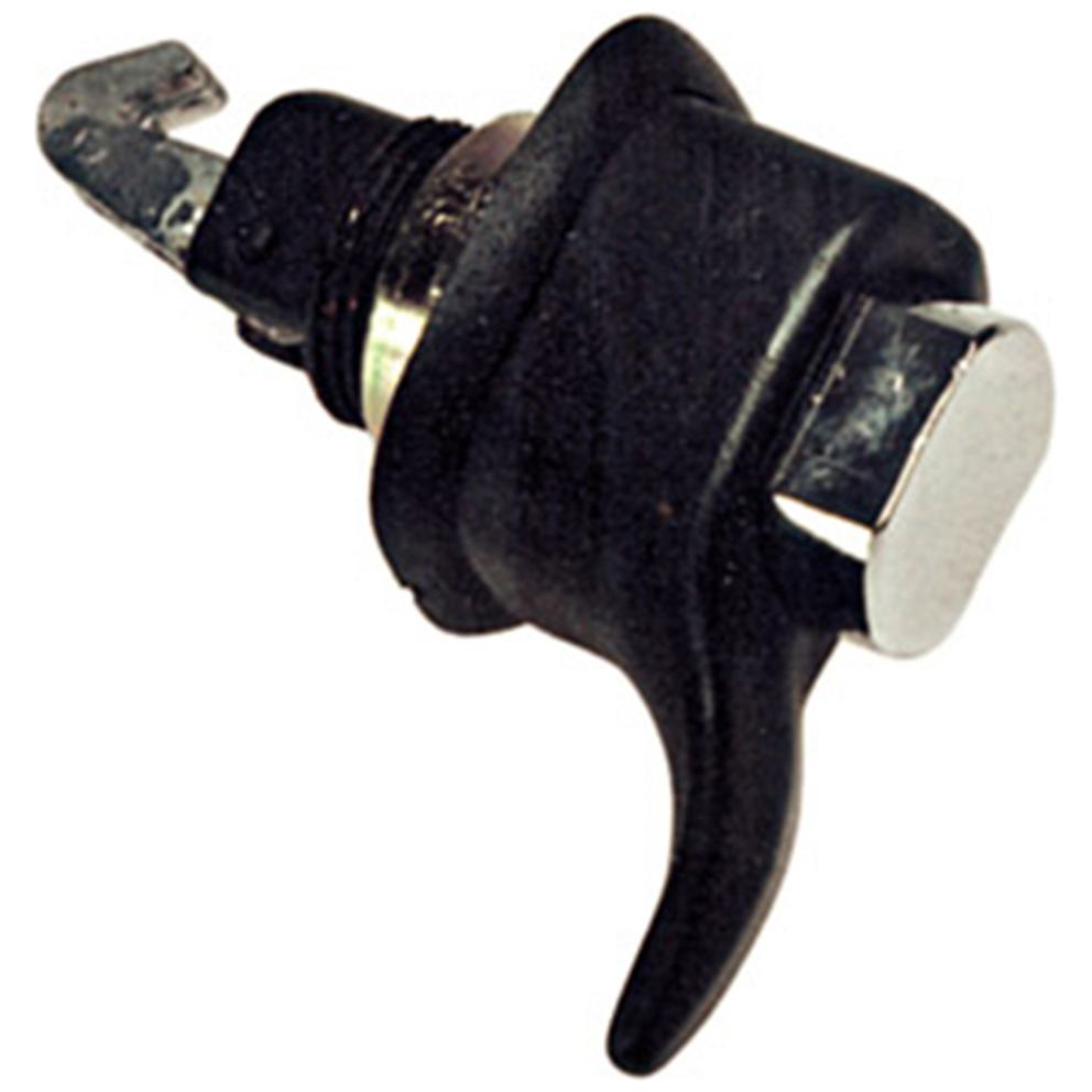 Fecho do Porta-Luvas - Preto - S/Chave - Universal - 50139 - (1)