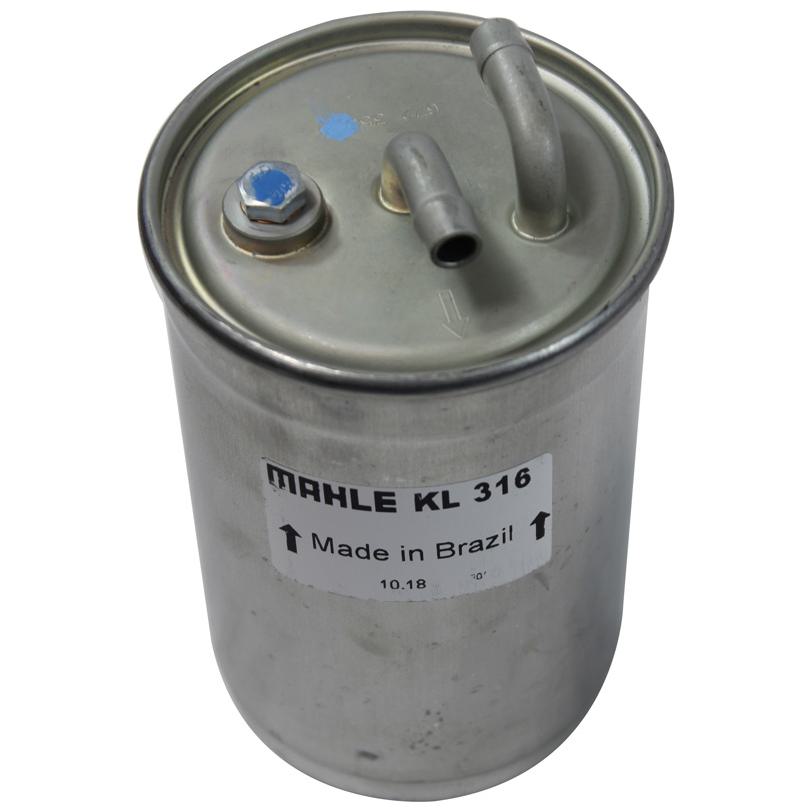 Filtro de Combustível em Linha - Mahle Metal Leve - KL316 - (2)