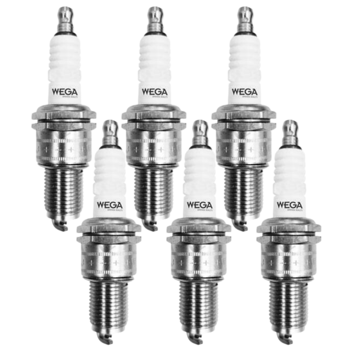 Jogo de 6 Velas de Ignição Iridium - Wega - XR17YIB1 - (1)