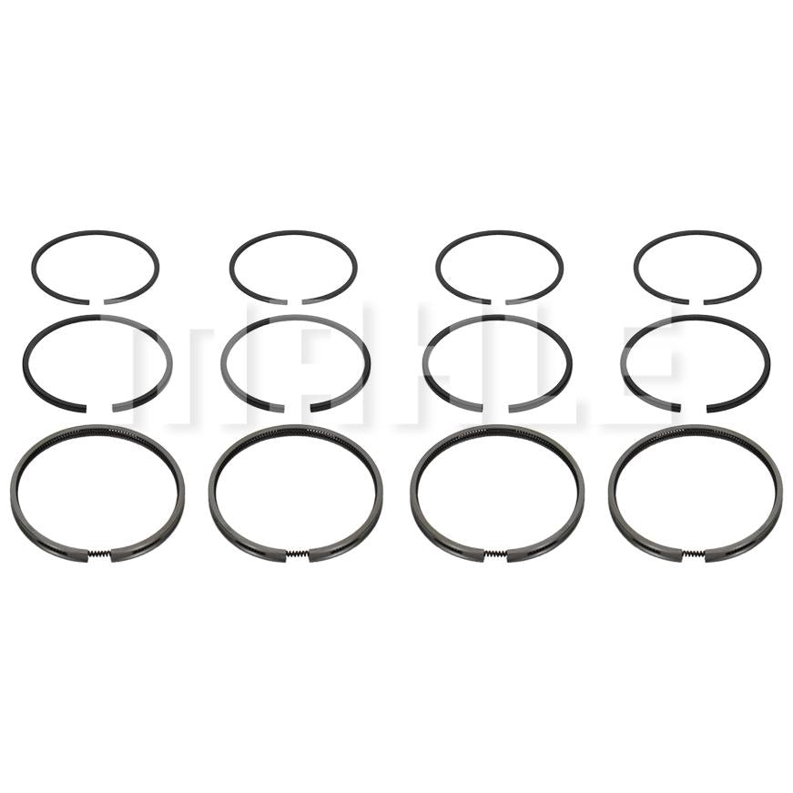 Jogo de Anéis do Pistão Std - Mahle Metal Leve - LD.6943 STD - (1)
