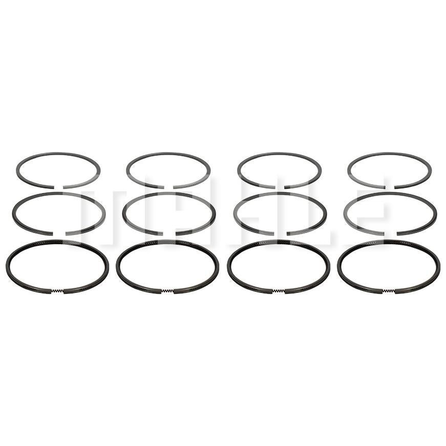 Jogo de Anéis do Pistão Std - Mahle Metal Leve - LD.7256 STD - (1)