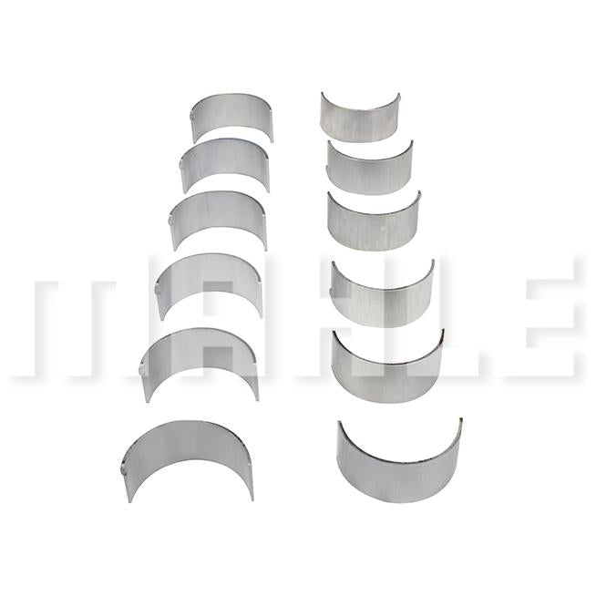 Jogo de Bronzina de Biela 0,50 - Mahle Metal Leve - BB-496-J 0,50 - (2)