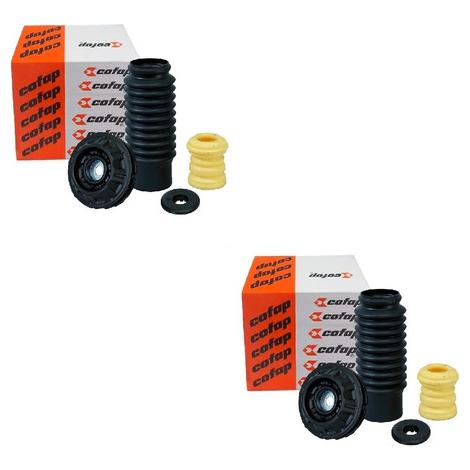 Par Kit do Amortecedor Rolamento Batente Coifa Coxim Dianteiro - Cofap - Tkc22000 - (1)