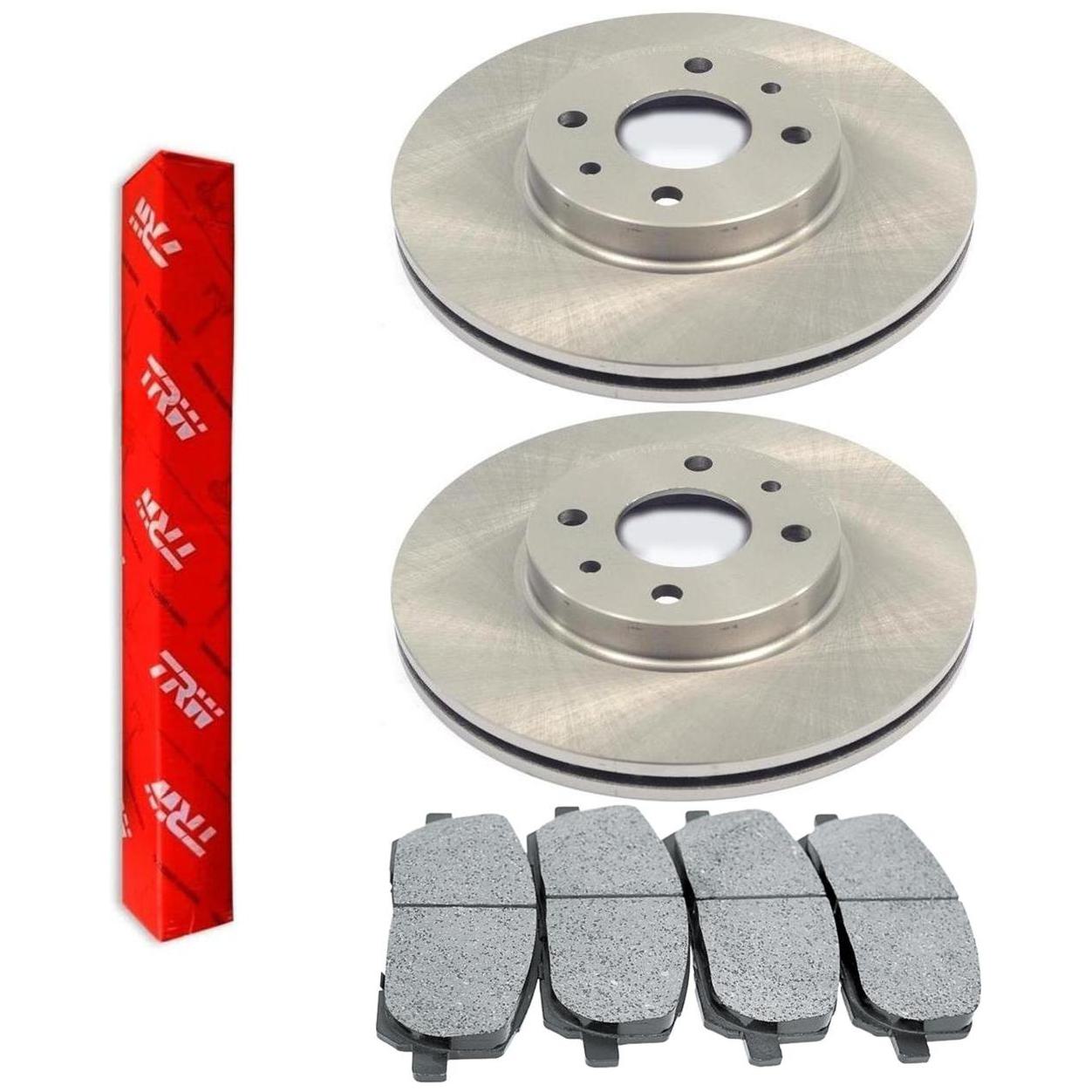 Kit Disco e Pastilha Dianteiro - TRW - RCDI01040 - RCPT07630 - (1)