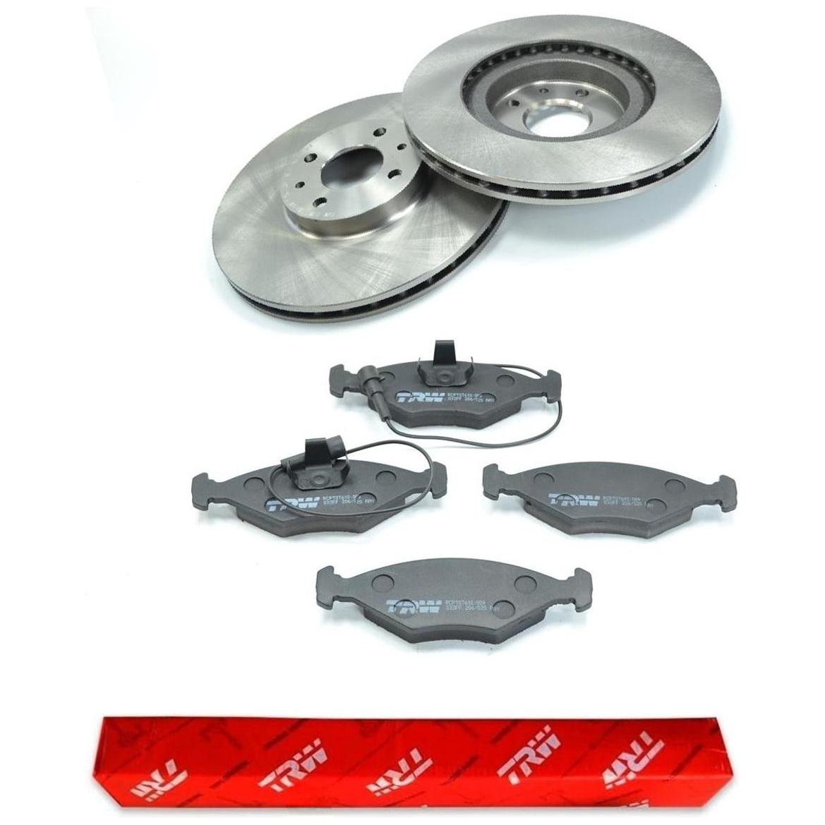 Kit Disco e Pastilha Dianteira - TRW - RCPT07610 - RCDI01600 - (1)