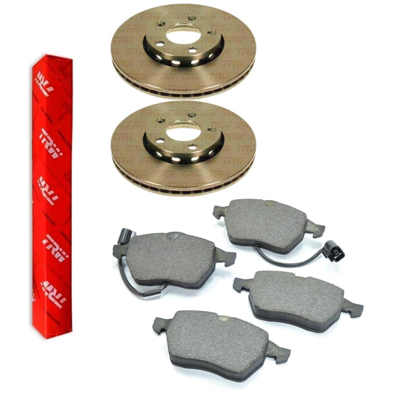 Kit Disco e Pastilha Dianteiro - TRW - RCDI01760 - RCPT05260 - (1)