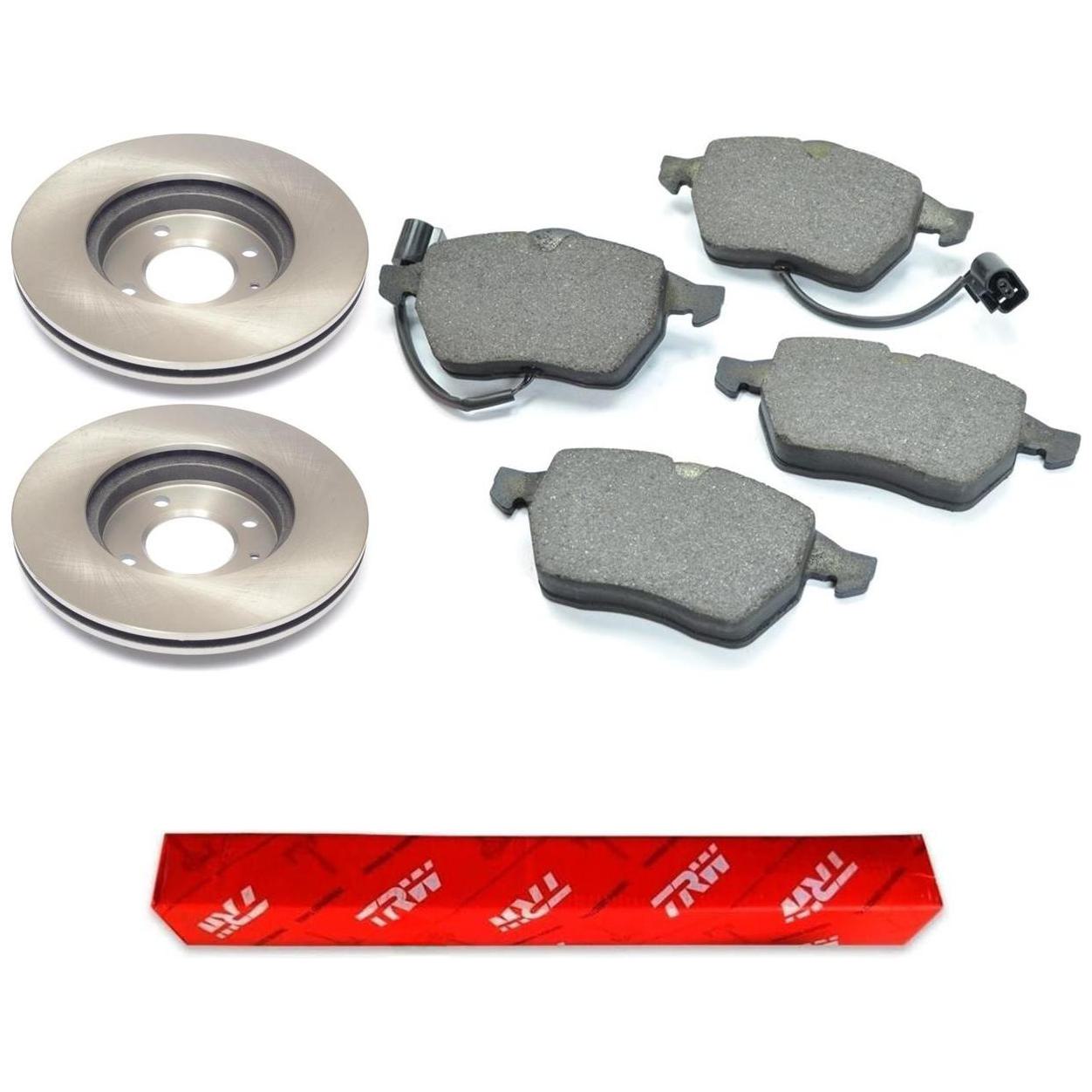Kit Disco e Pastilha Dianteiro - TRW - RCDI01030 - RCPT05260 - (1)