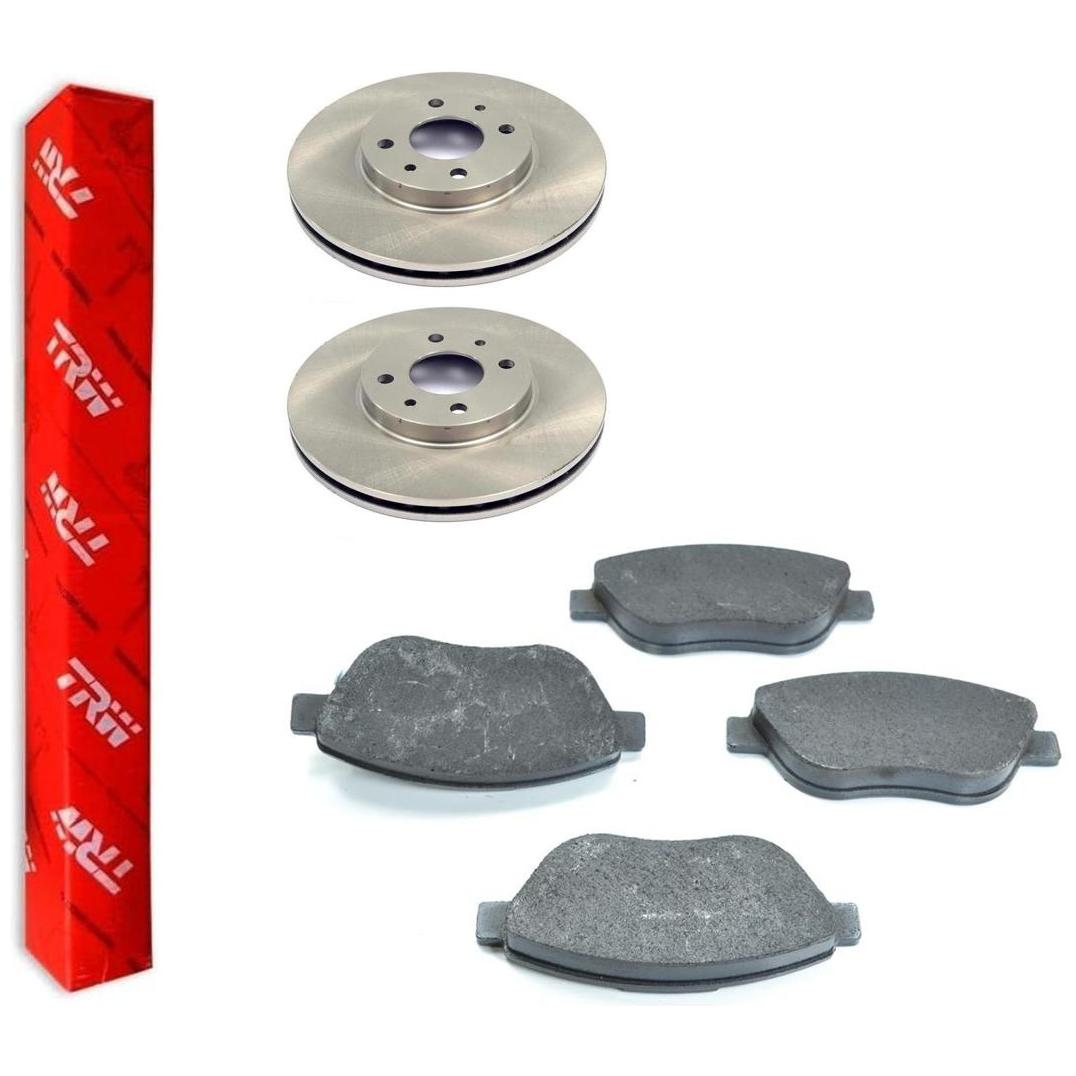 Kit Disco e Pastilha Dianteira - TRW - GDB1701 - RCDI00800 - (1)