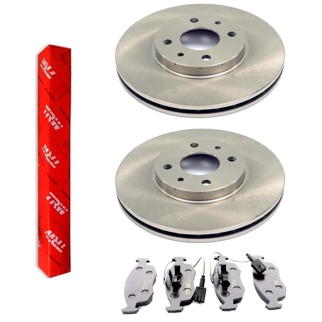 Kit Disco e Pastilha Dianteira - TRW - RCPT13330 - RCDI00800 - (1)