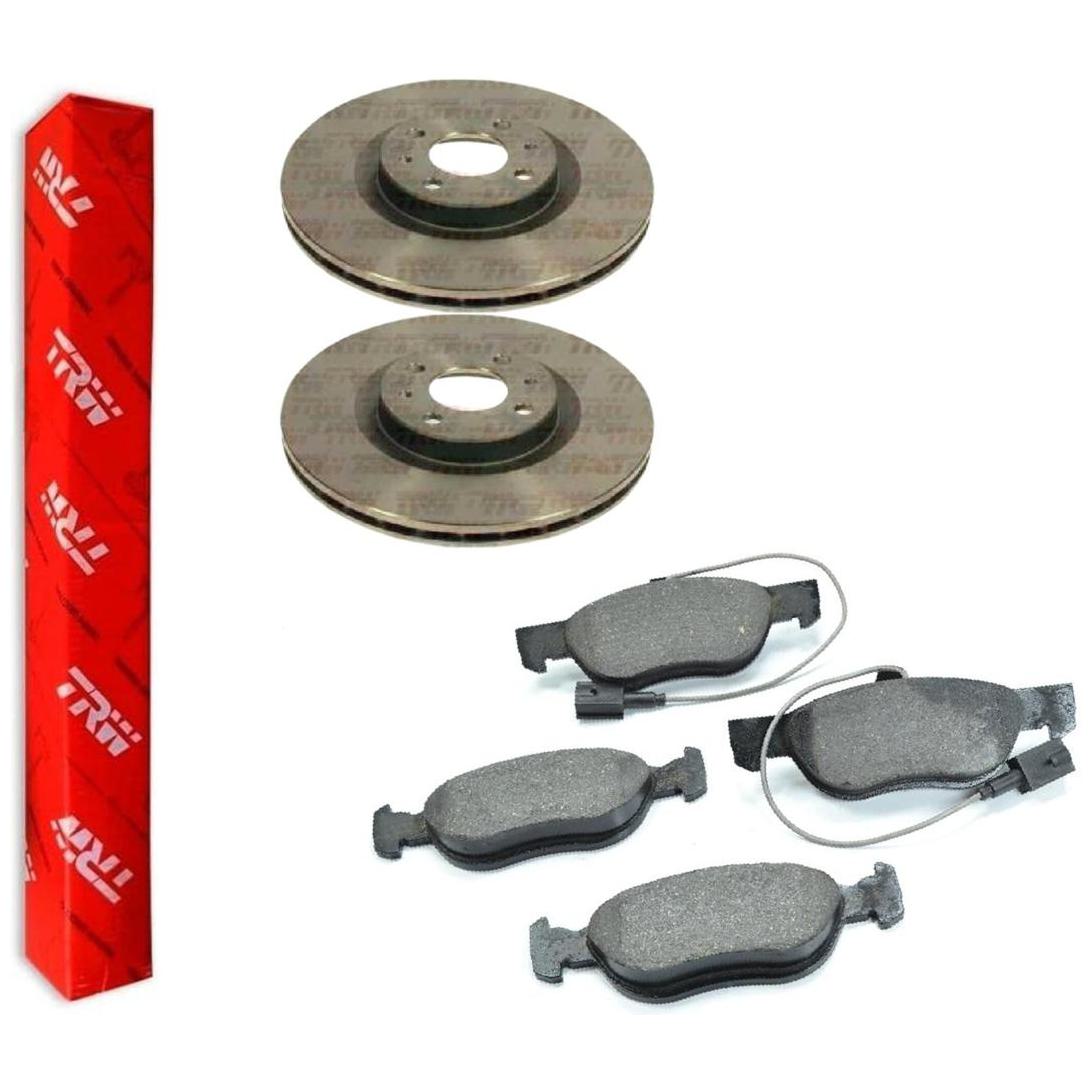 Kit Disco e Pastilha Dianteira - TRW - RCPT07590 - RCDI01800 - (1)