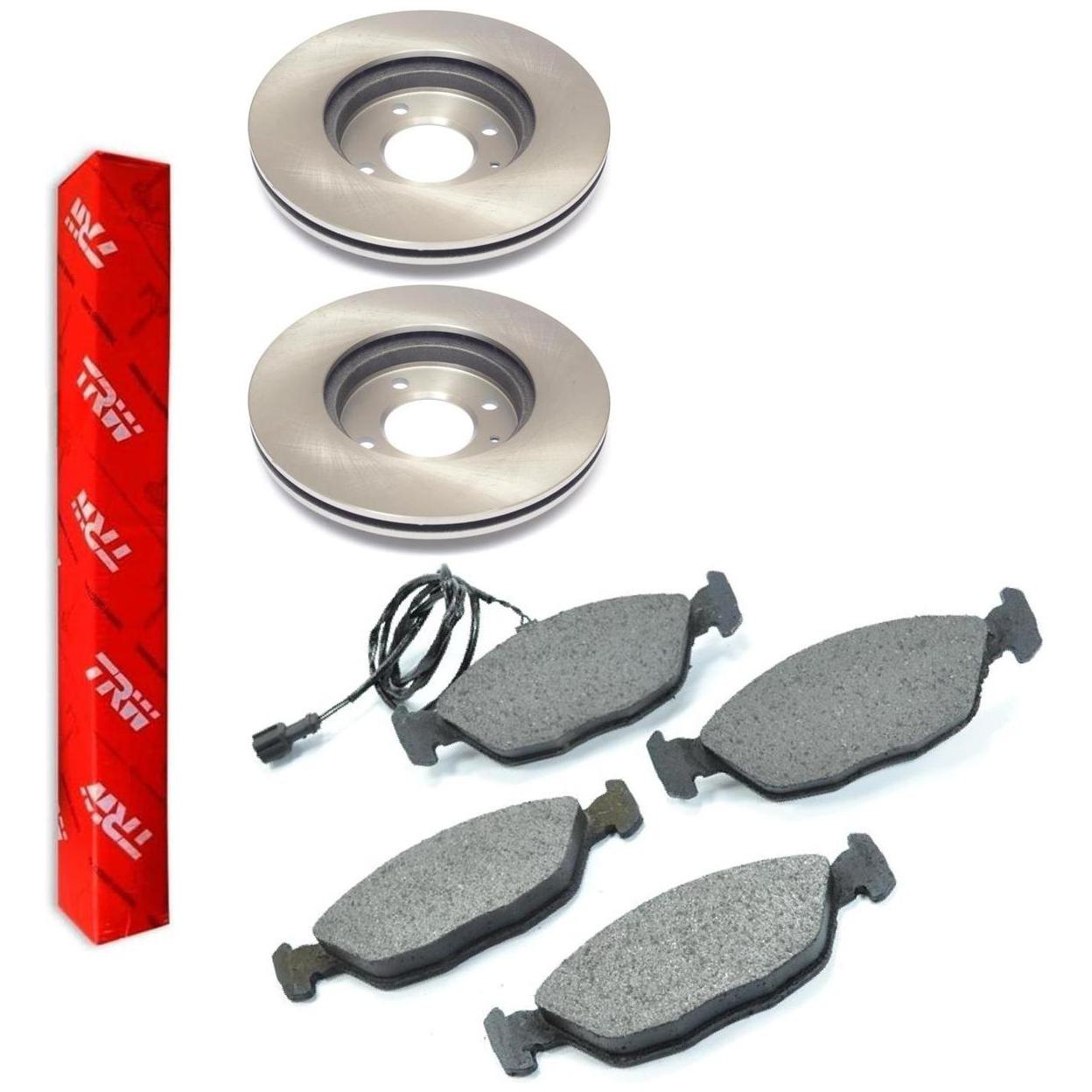 Kit Disco e Pastilha Dianteira - TRW - RCPT02090 - RCDI01030 - (1)