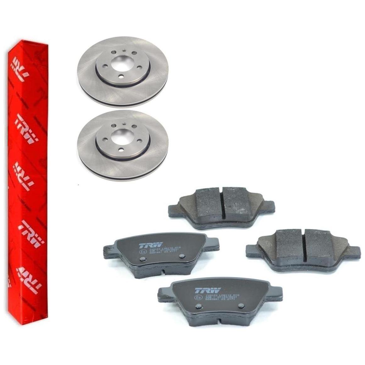 Kit Disco e Pastilha Dianteiro - TRW - GDB1841 - RCDI01740 - (1)