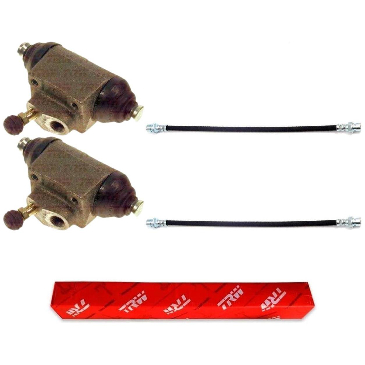 Kit Freio Traseiro Cilindro de Roda e Flexível - TRW - RCCR00341 - RPFX00840 - (1)
