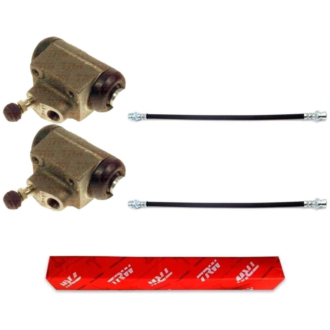 Kit Freio Traseiro Cilindro de Roda e Flexível - TRW - RCCR00521 - RPFX00840 - (1)