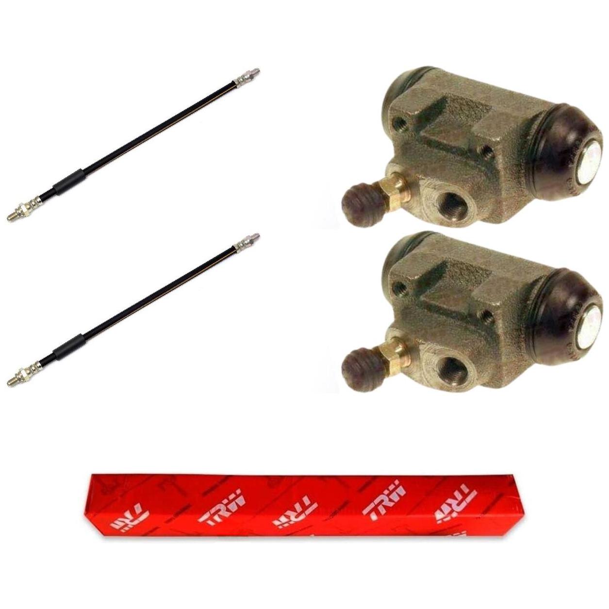 Kit Freio Traseiro Cilindro de Roda e Flexível - TRW - RCCR01283 - RPFX00540 - (1)
