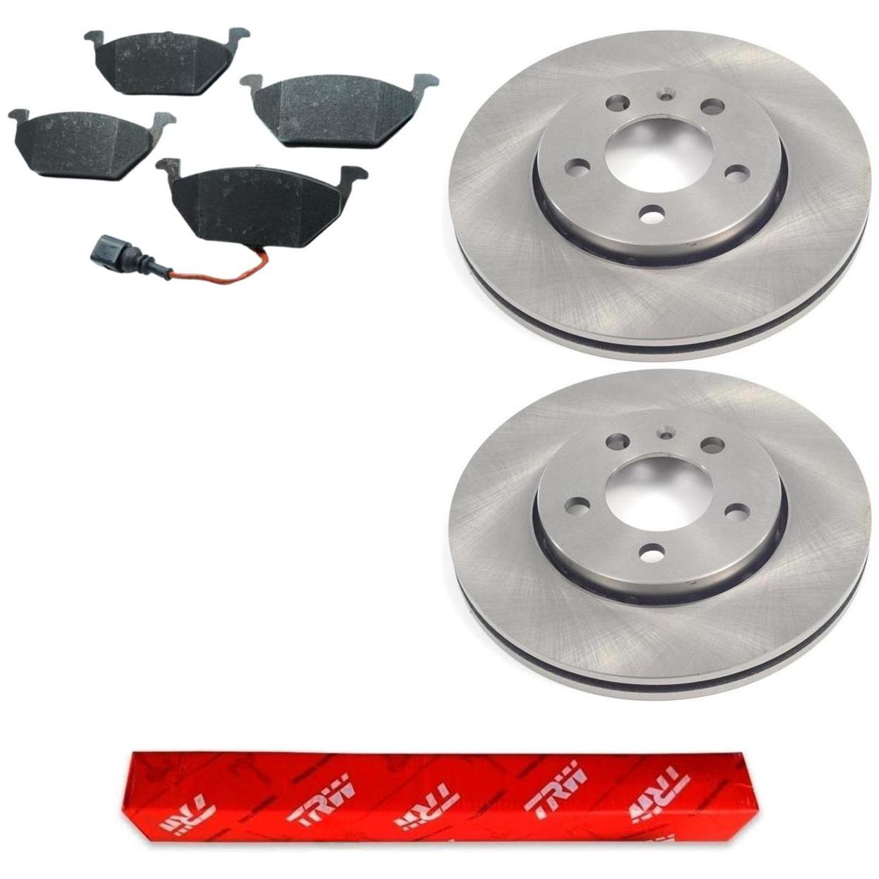 Kit Pastilha e Disco Dianteiro - TRW - GDB1658 - RCDI01740 - (1)