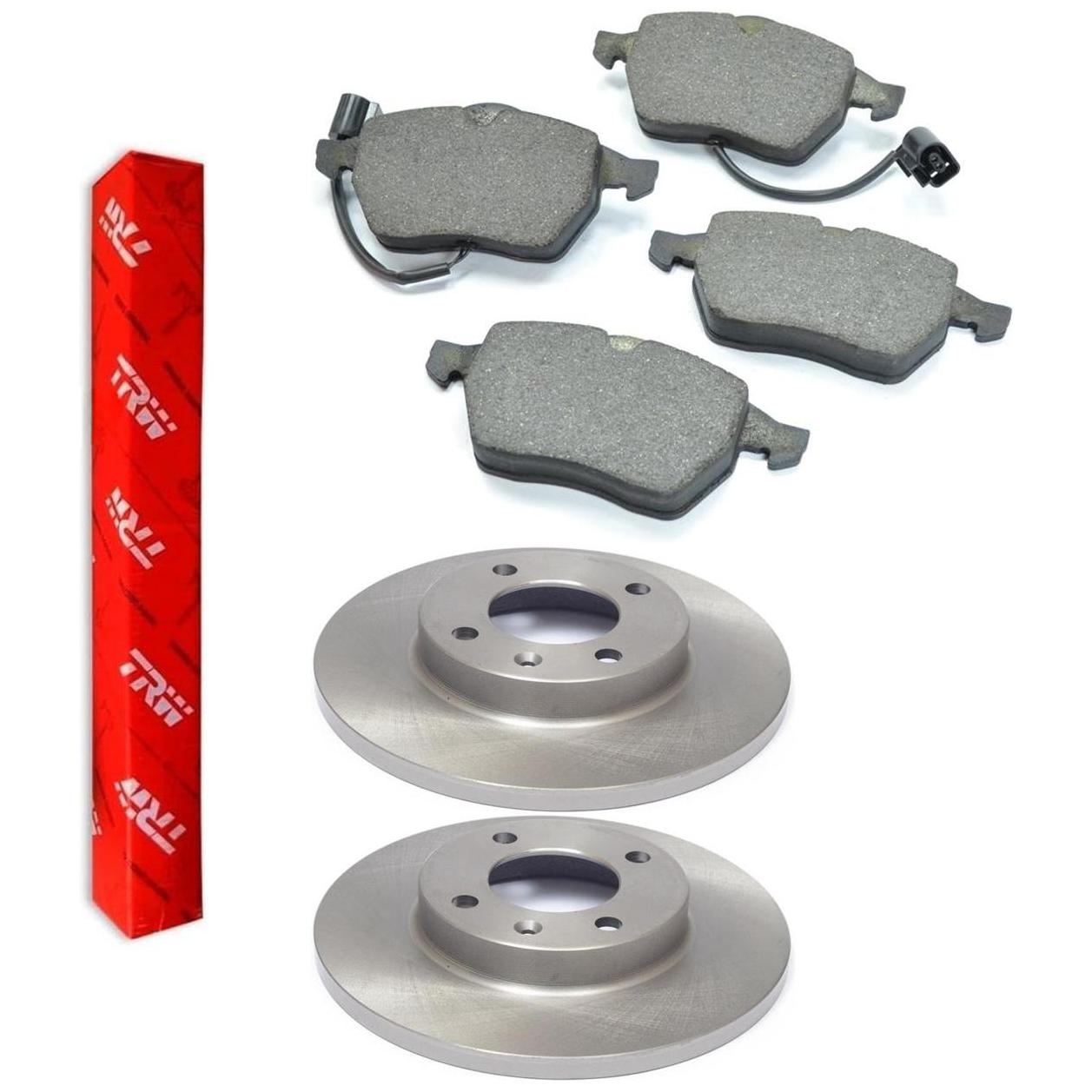 Kit Pastilha e Disco Dianteiro - TRW - RCPT05260 - RPDI00480 - (1)