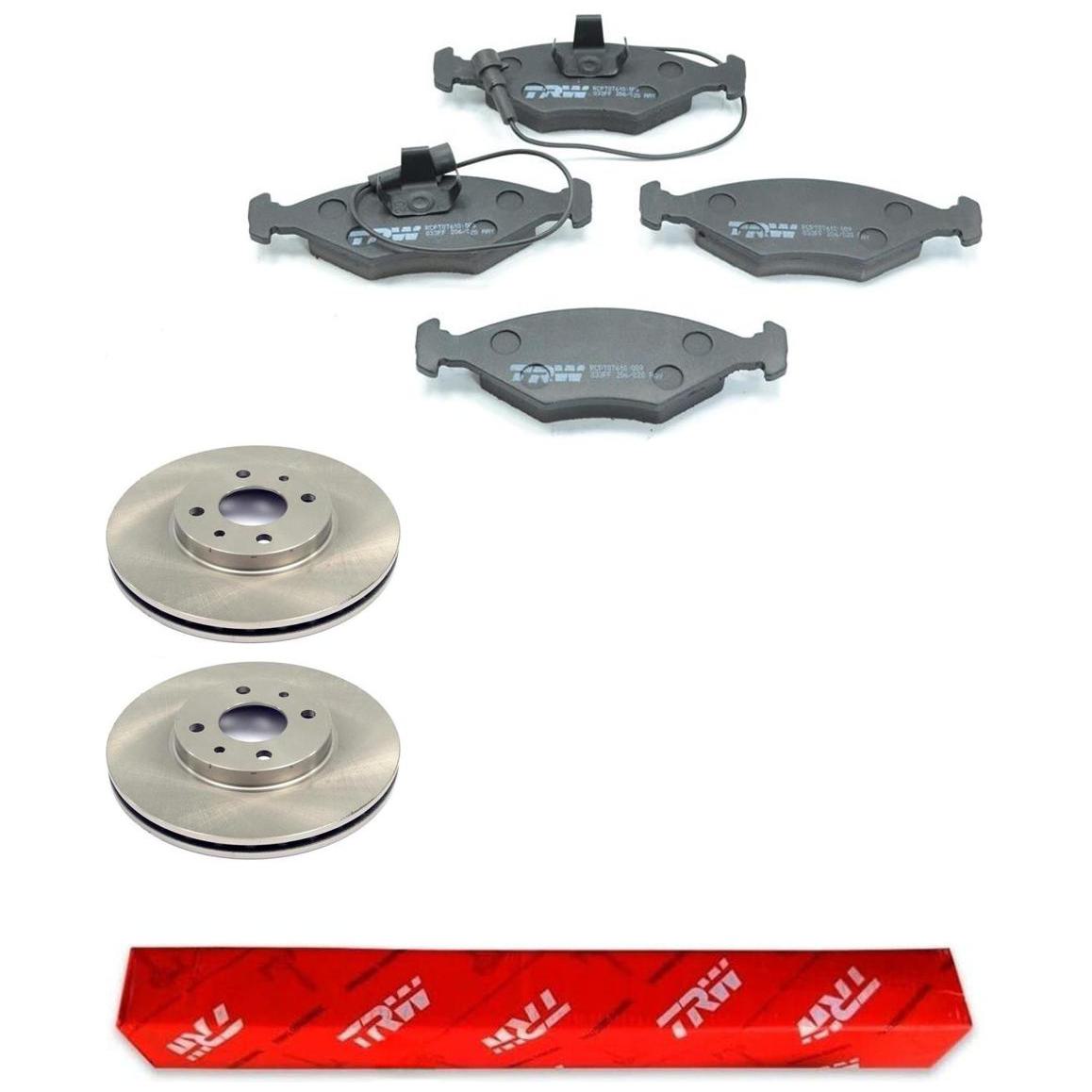 Kit Disco e Pastilha Dianteira - TRW - RCPT07610 - RCDI00800 - (1)