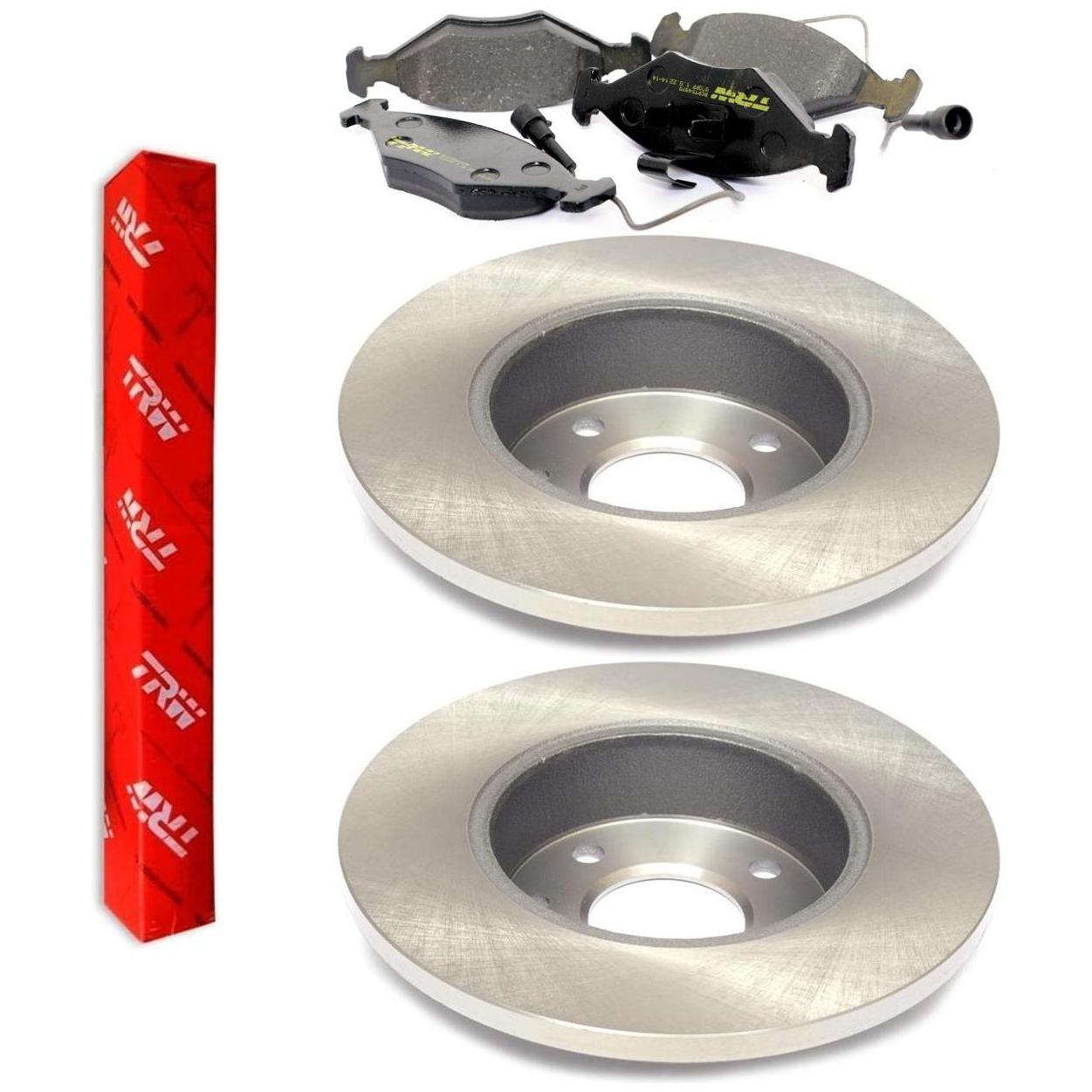 Kit Pastilha e Disco Dianteiro - TRW - RCPT04970 - RPDI00500 - (1)