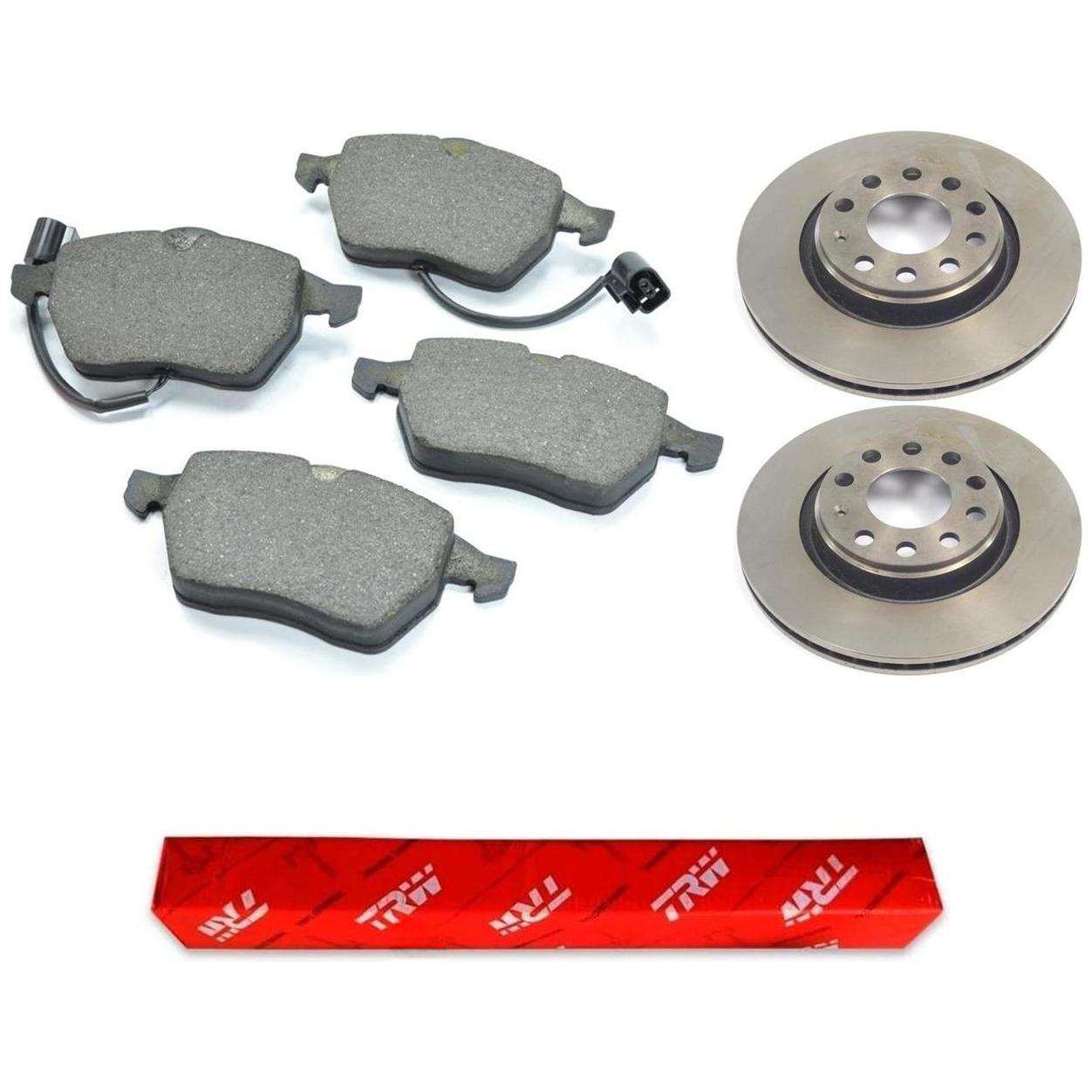 Kit Disco e Pastilha Dianteira - TRW - RCPT05260 - RCDI01750 - (1)