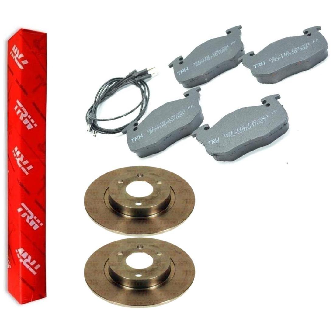 Kit Disco e Pastilha Dianteira - TRW - RCPT08700 - RPDI01000 - (1)
