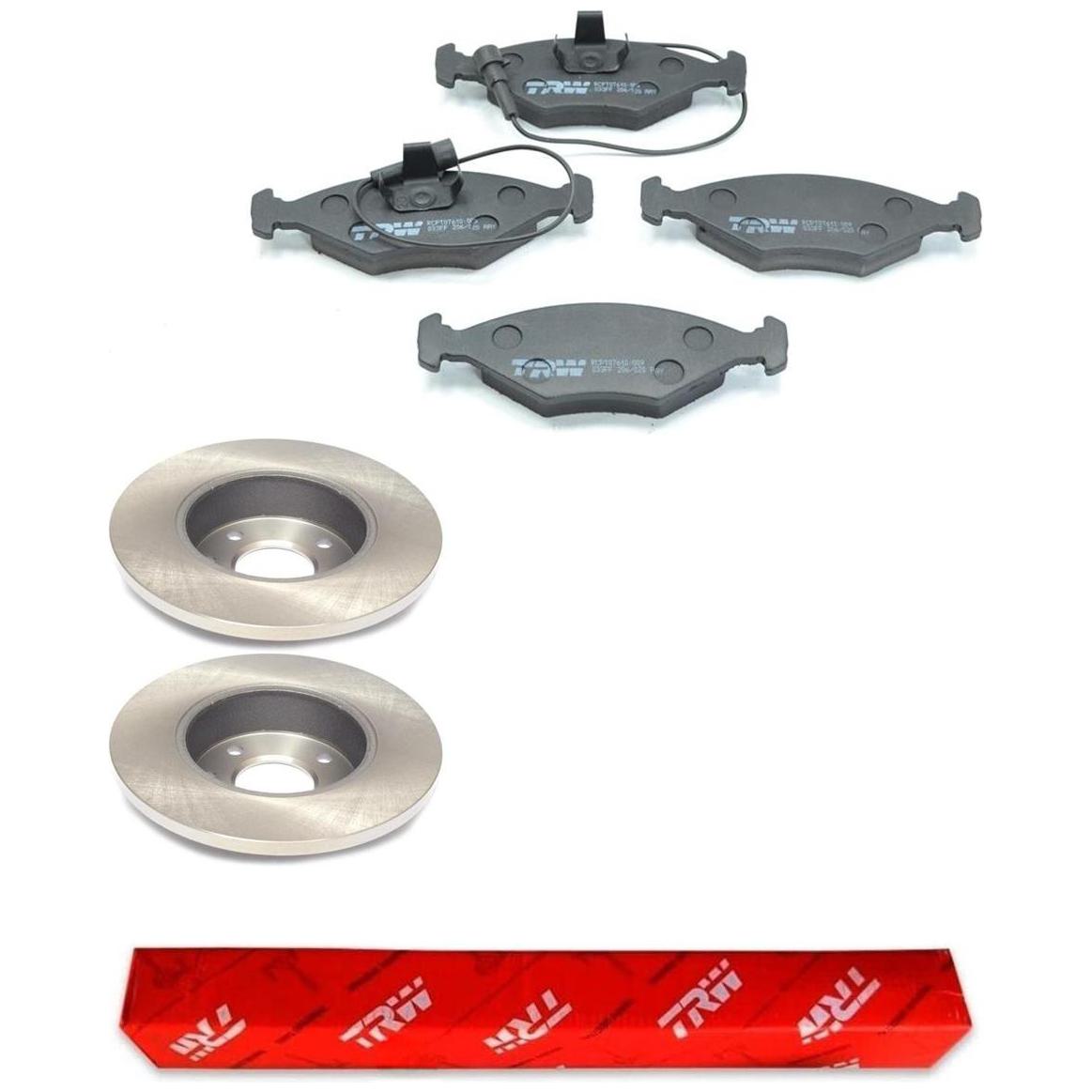 Kit Disco e Pastilha Dianteira - TRW - RCPT07610 - RPDI00500 - (1)