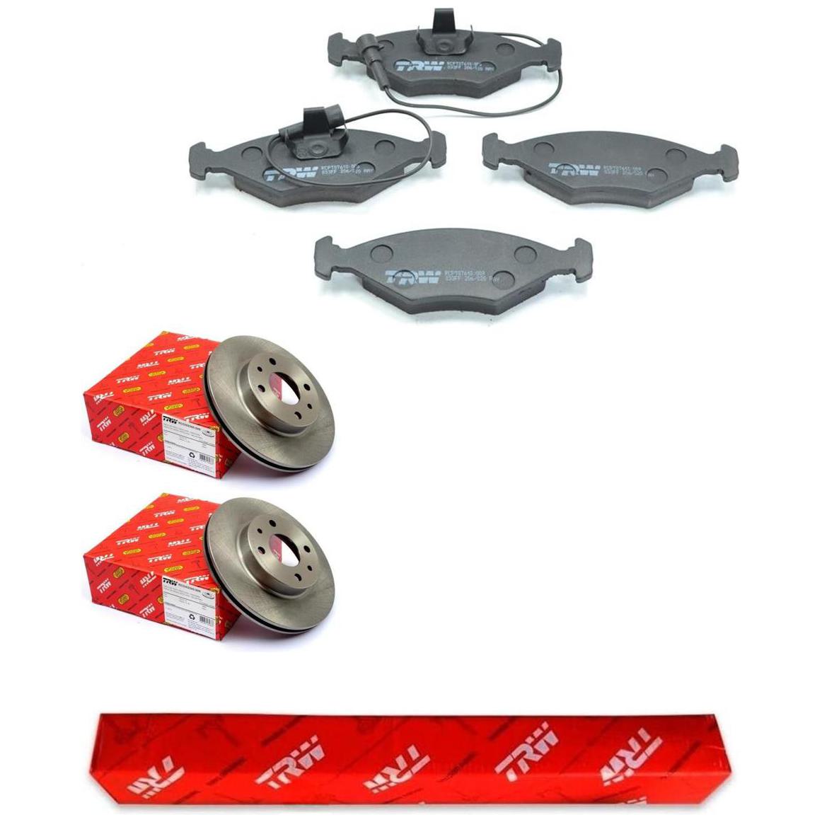 Kit Disco e Pastilha Dianteira - TRW - RCPT07610 - RCDI02300 - (1)