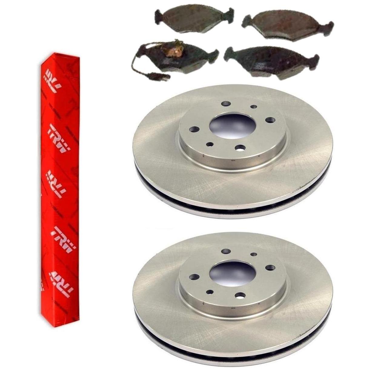 Kit Pastilha e Disco Dianteiro - TRW - RCDI00800 - RCPT00489 - (1)