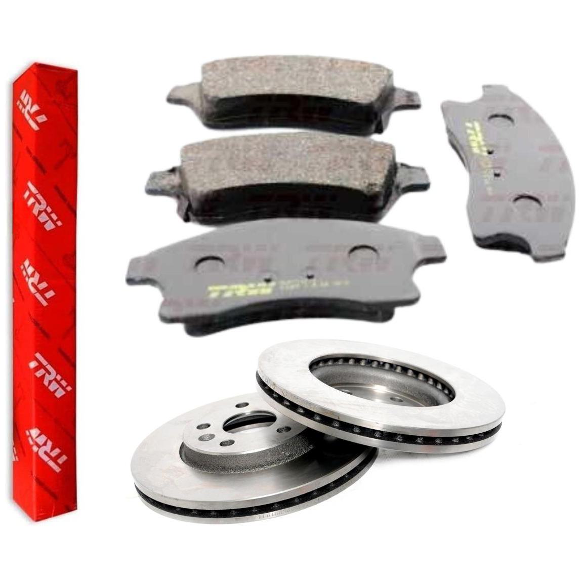 Kit Disco e Pastilha Dianteira - TRW - RCPT13770 - RCDI08500 - (1)