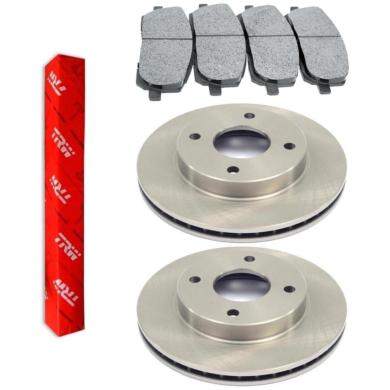 Kit Pastilha e Disco Dianteiro - TRW - RCDI06290 - RCPT00098 - (1)