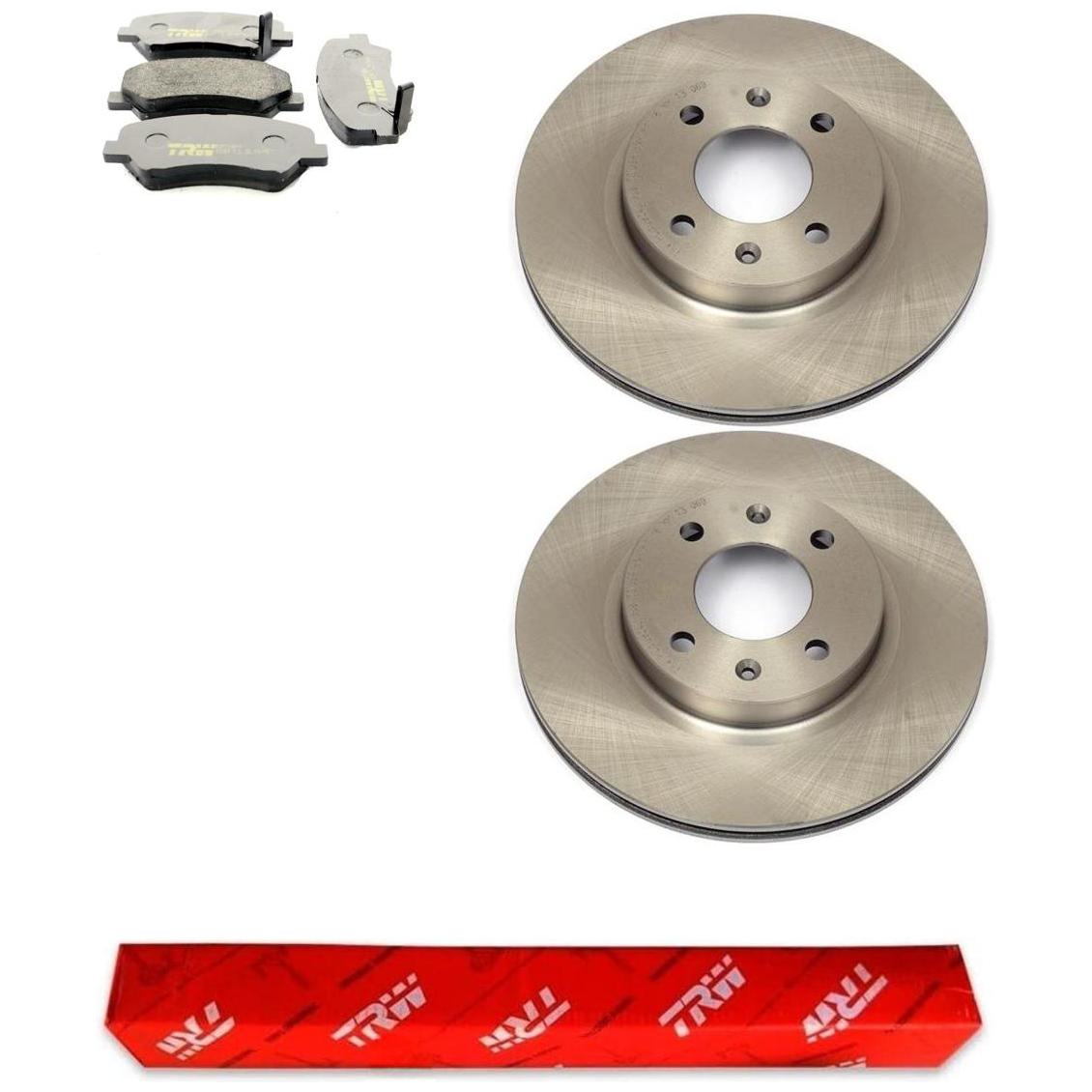 Kit Disco e Pastilha Dianteira - TRW - RCPT13810 - RCDI09240 - (1)