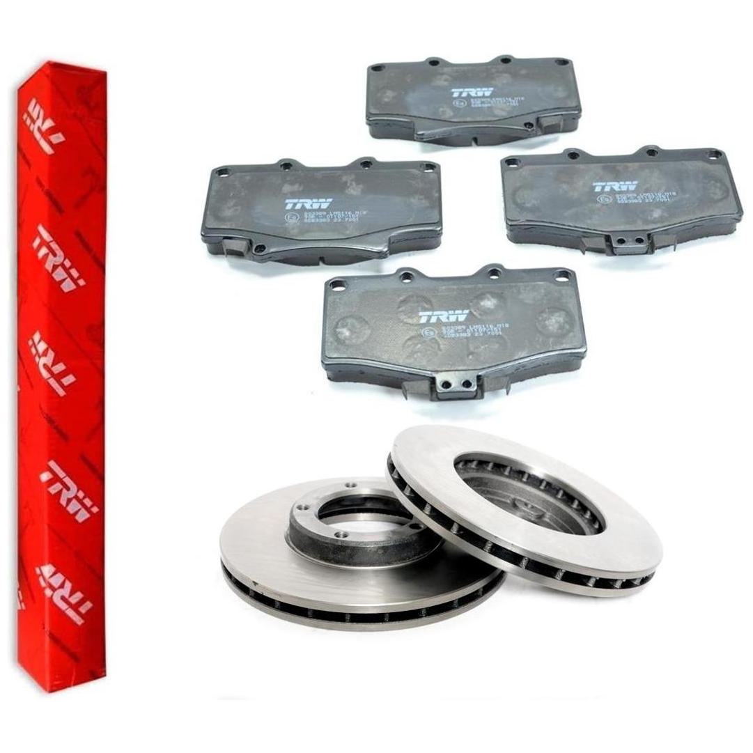 Kit Pastilha e Disco Dianteiro - TRW - GDB3383 - RCDI00920 - (1)