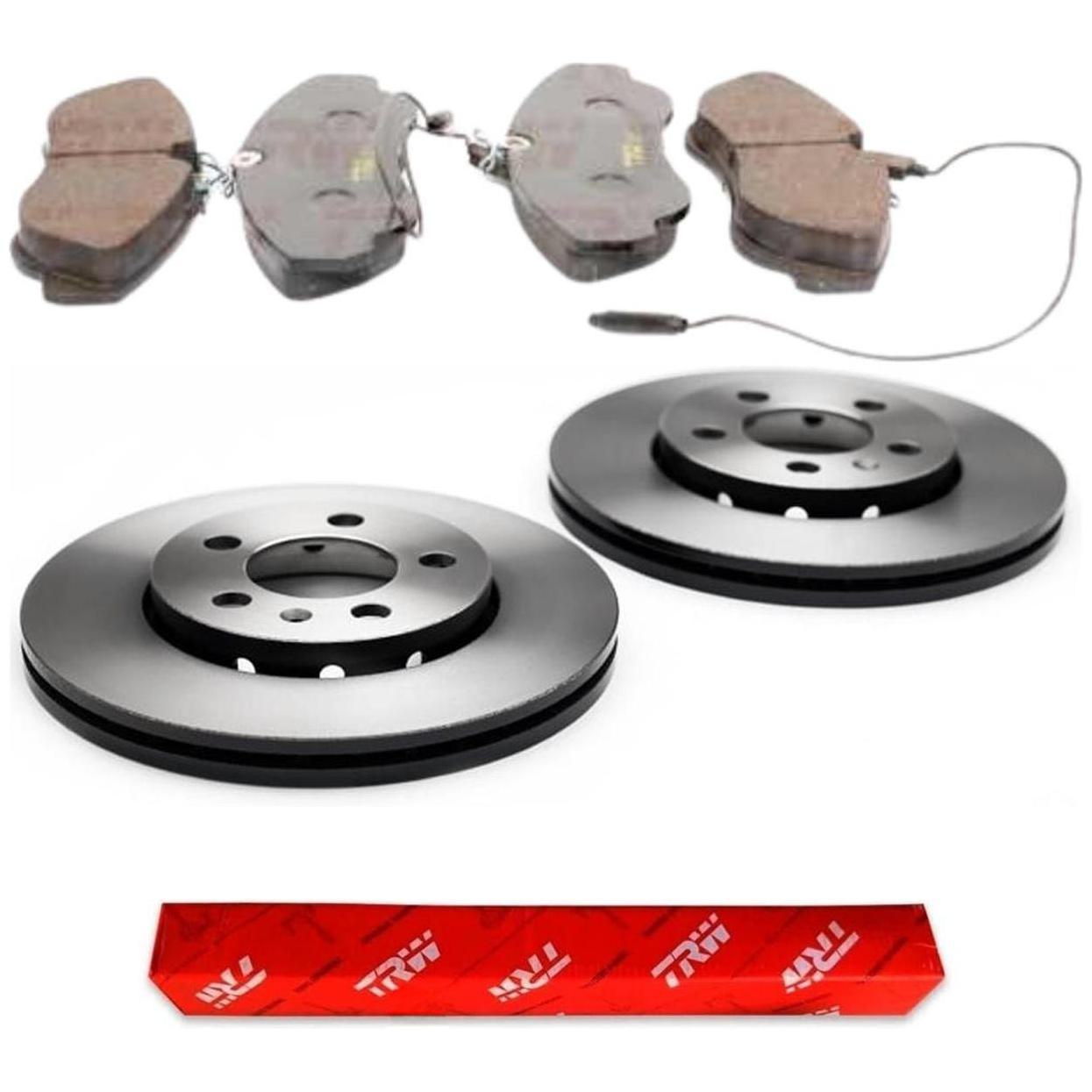 Kit Pastilha e Disco Dianteiro - TRW - RCDI08340 - RCPT05480 - (1)