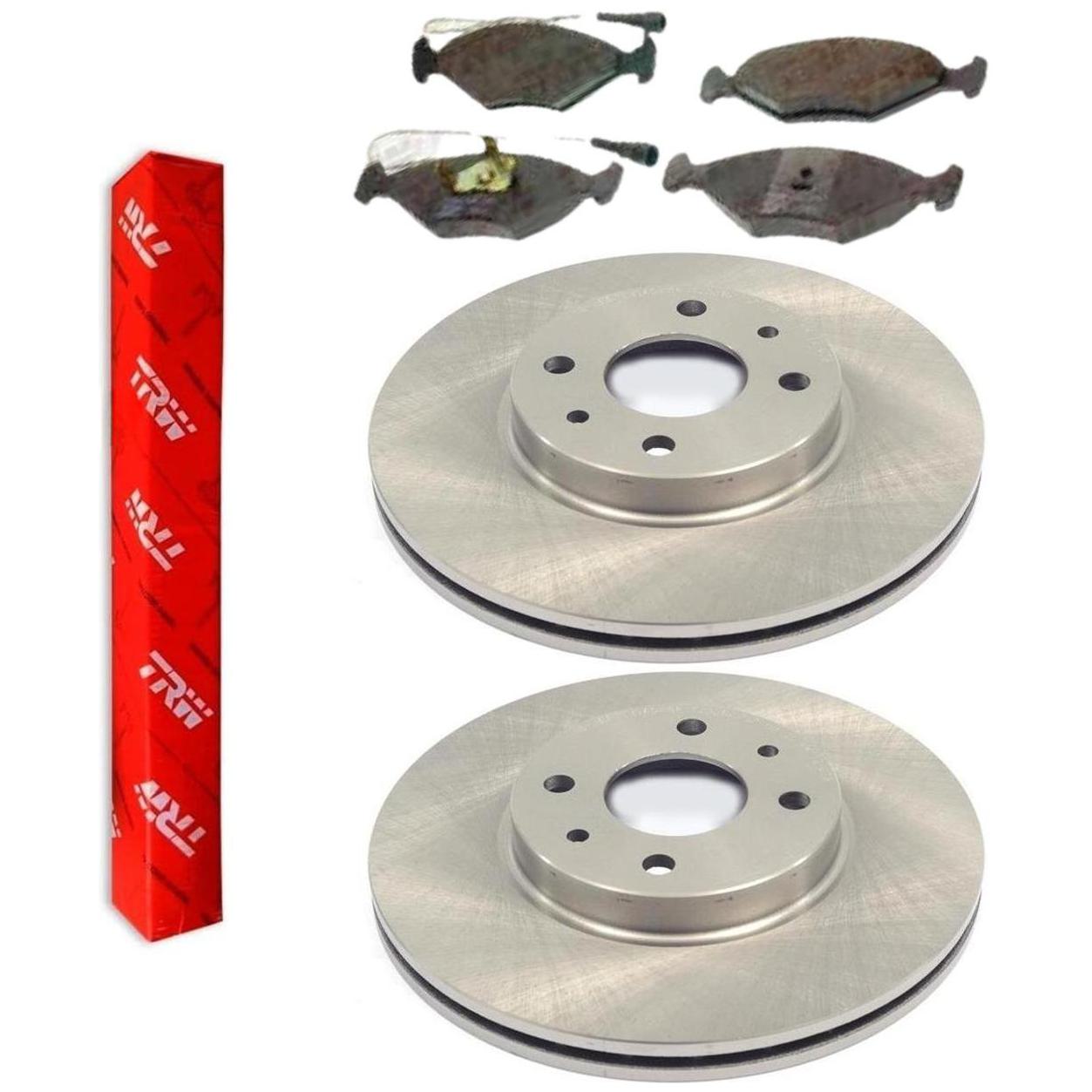 Kit Disco e Pastilha Dianteira - TRW - RCPT00543 - RCDI01040 - (1)