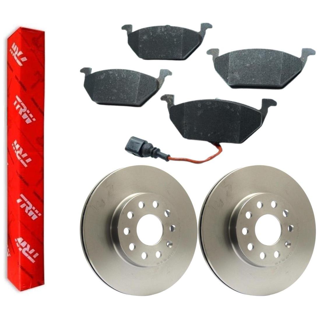 Kit Pastilha e Disco Dianteiro - TRW - GDB1658 - RCDI10820 - (1)