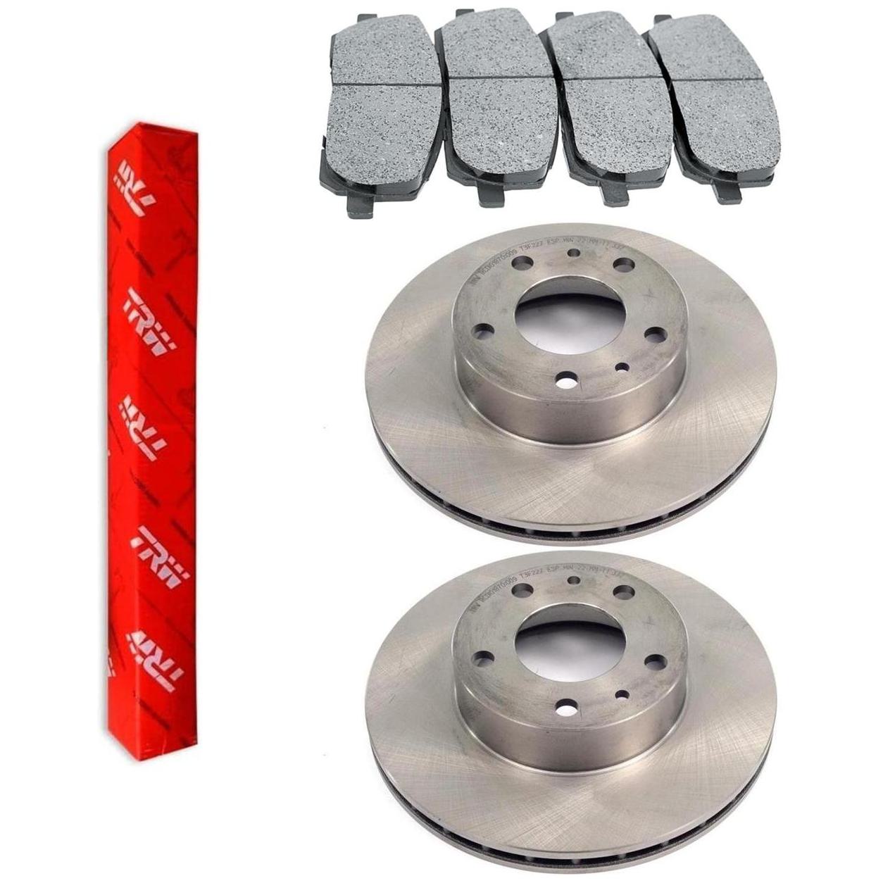 Kit Disco e Pastilha Dianteira - TRW - RCPT08940 - RCDI01870 - (1)