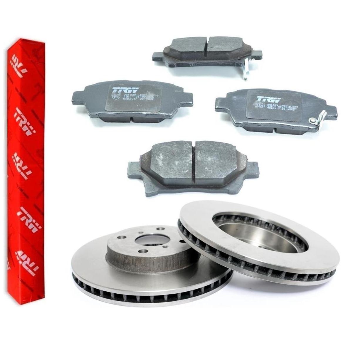 Kit Pastilha e Disco Dianteiro - TRW - GDB3317 - RPDI03880 - (1)