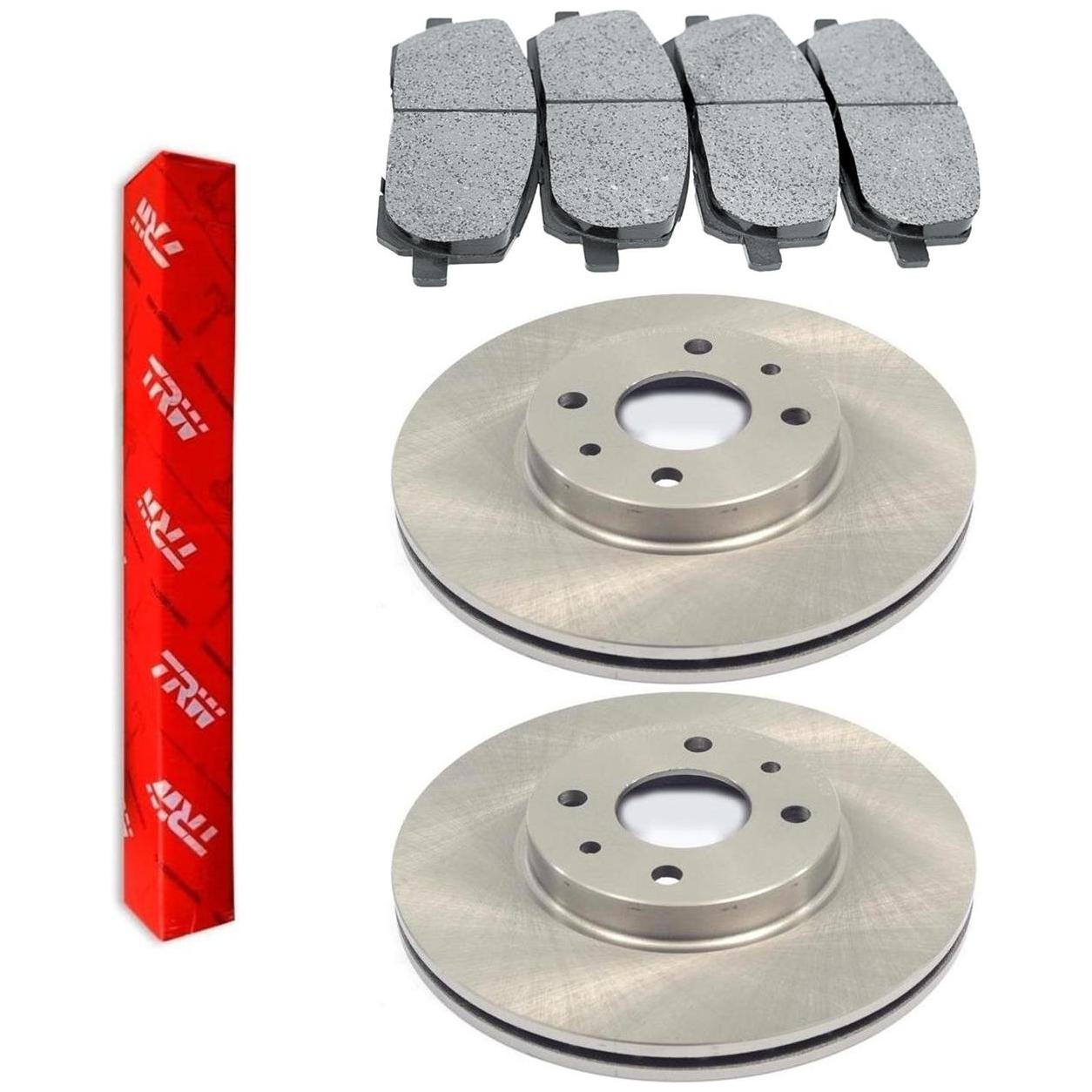 Kit Disco e Pastilha Dianteira - TRW - RCPT07640 - RCDI01040 - (1)