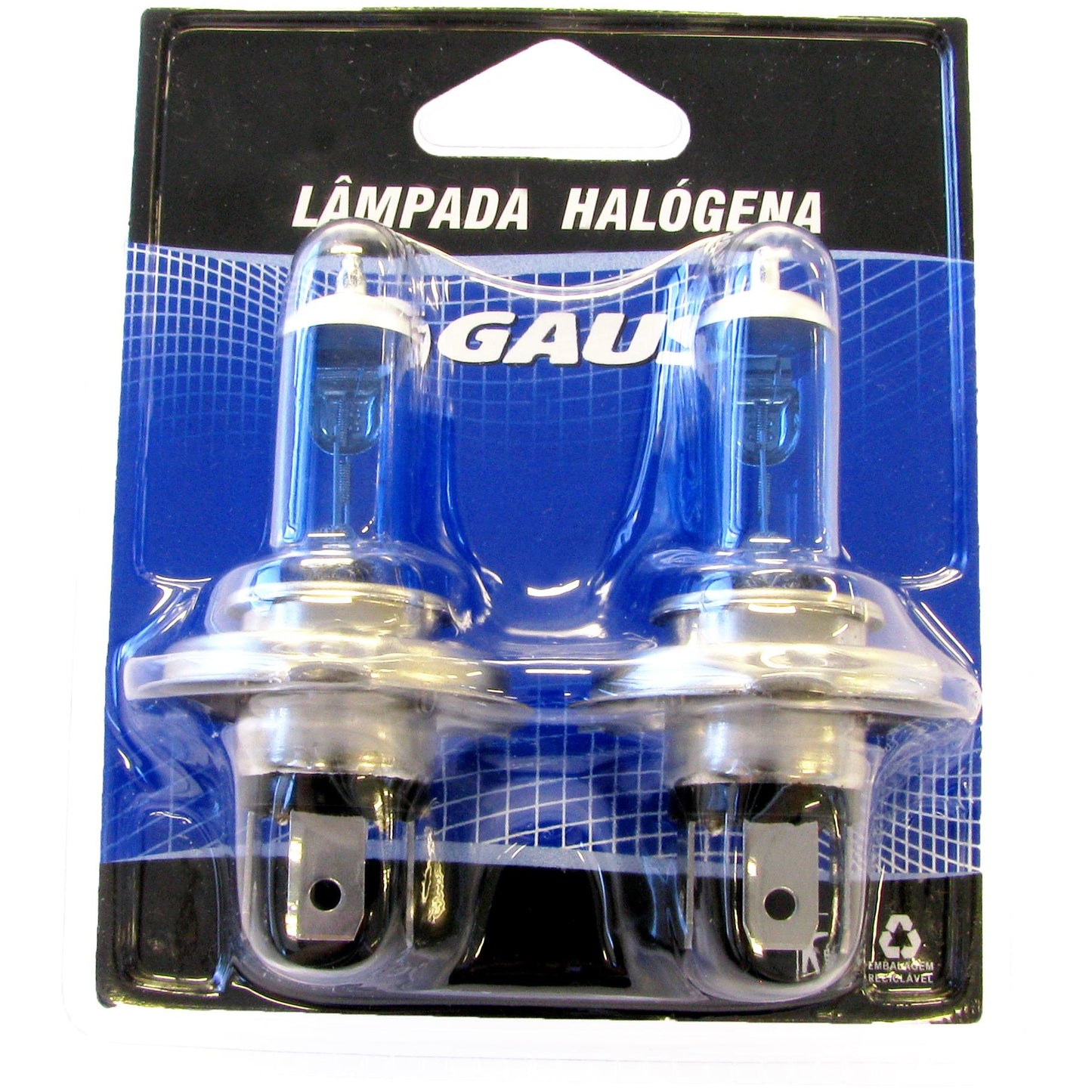 Par Lâmpada H4 60/55W 12V MaxLight - Gauss - GL59 H4 - (1)