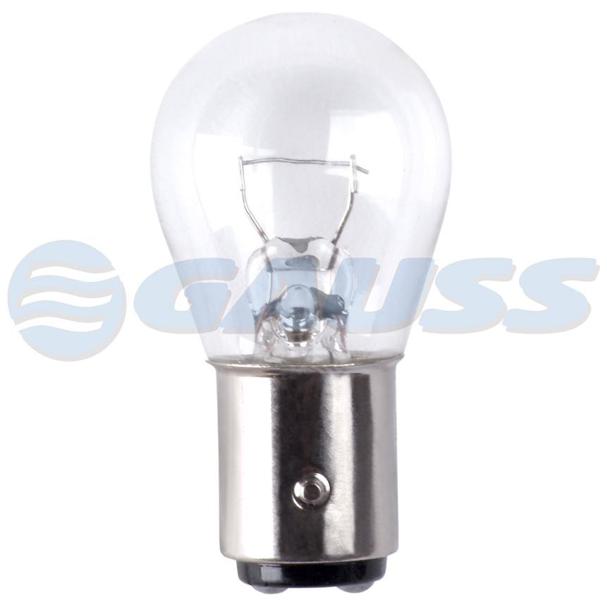 Lâmpada 2 Polos P21/5W 12V - Gauss - GL70 - (1)