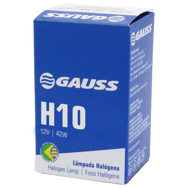 Lâmpada Halogena H10 12V 42W C1 Incolor - Gauss - GL86H10 - (2)