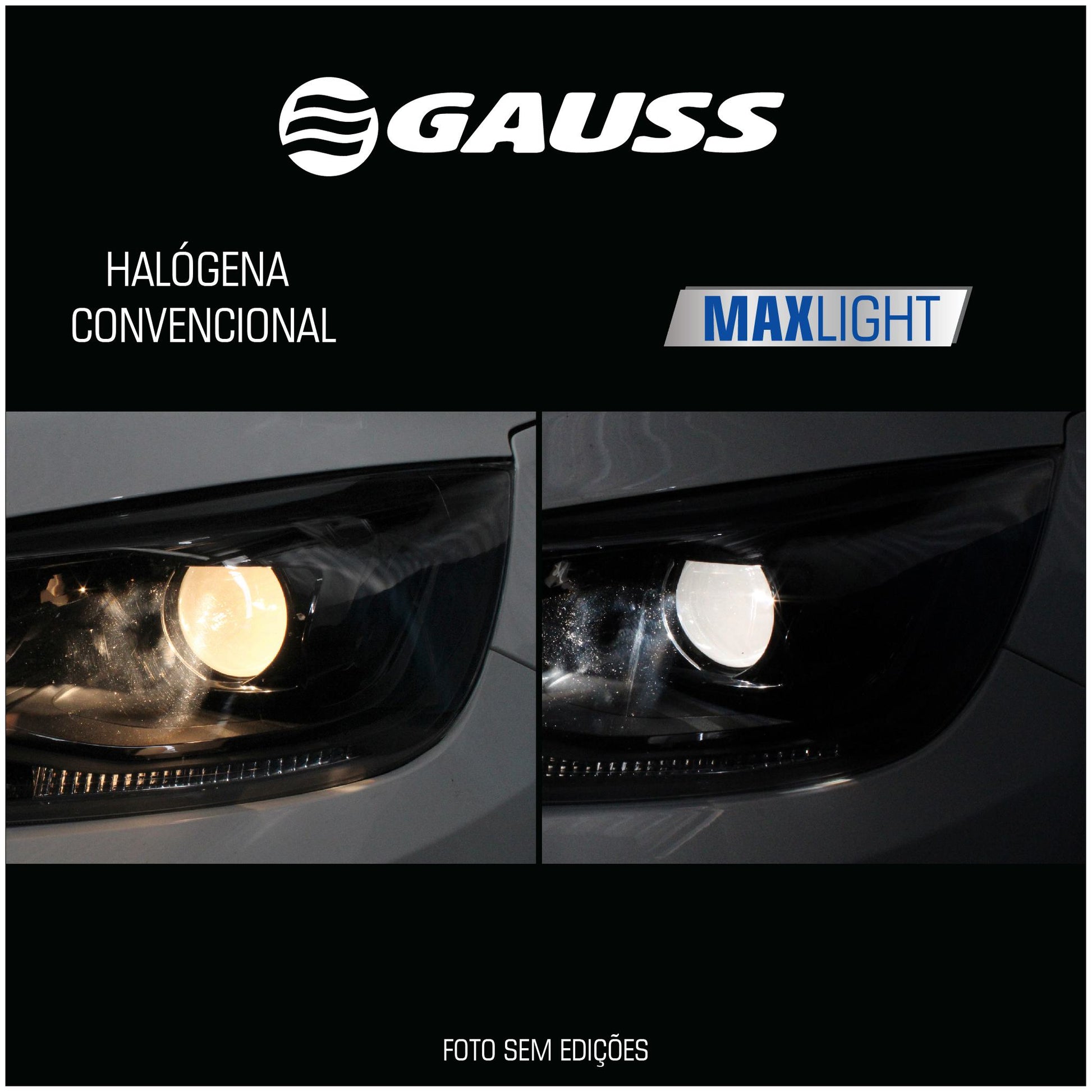 Lâmpada Halogena Hb3 12V 60W Bba2 Max Light - Gauss - GL97HB3 - (4)