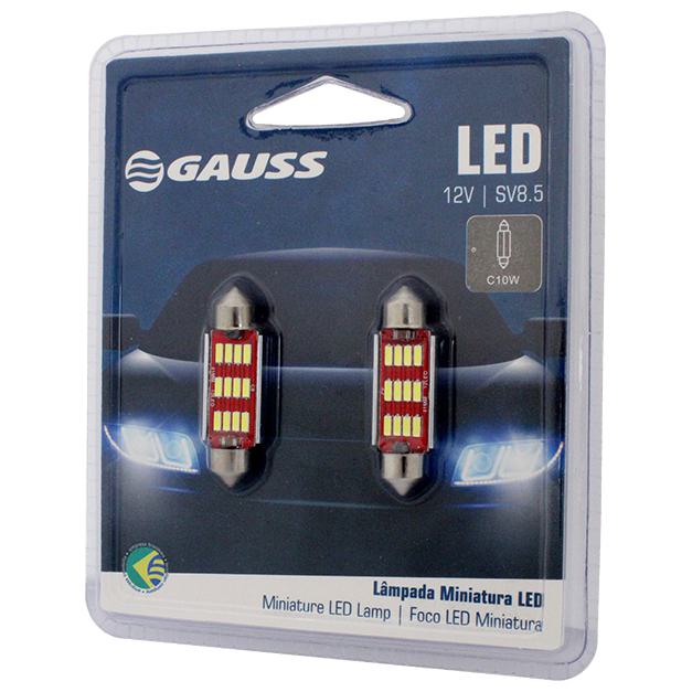 Lâmpada Miniatura Led 12V B2 2,23W White - Gauss - GL324LED - (2)