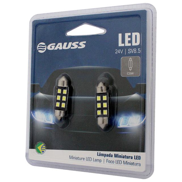 Lâmpada Miniatura Led 24V 1,40W B2 White - Gauss - GL330LED - (2)