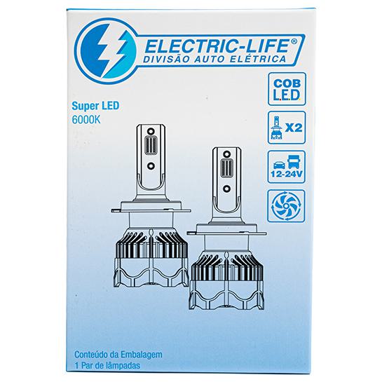 Lâmpada Super LED H1 - Electric-Life - 27200 - (2)