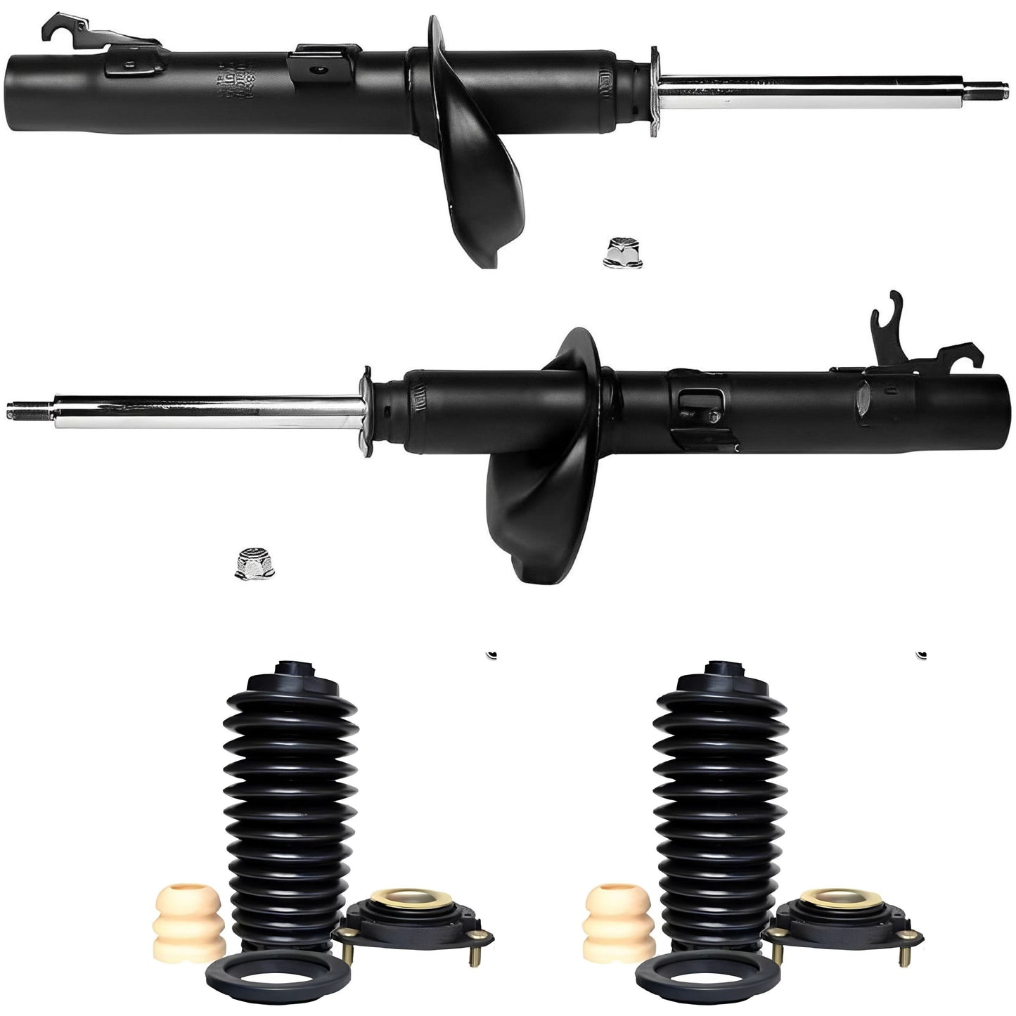 Par de Amortecedor Dianteiro + Kit - KYB - 333348 / 333349 / SM3058 - (1)
