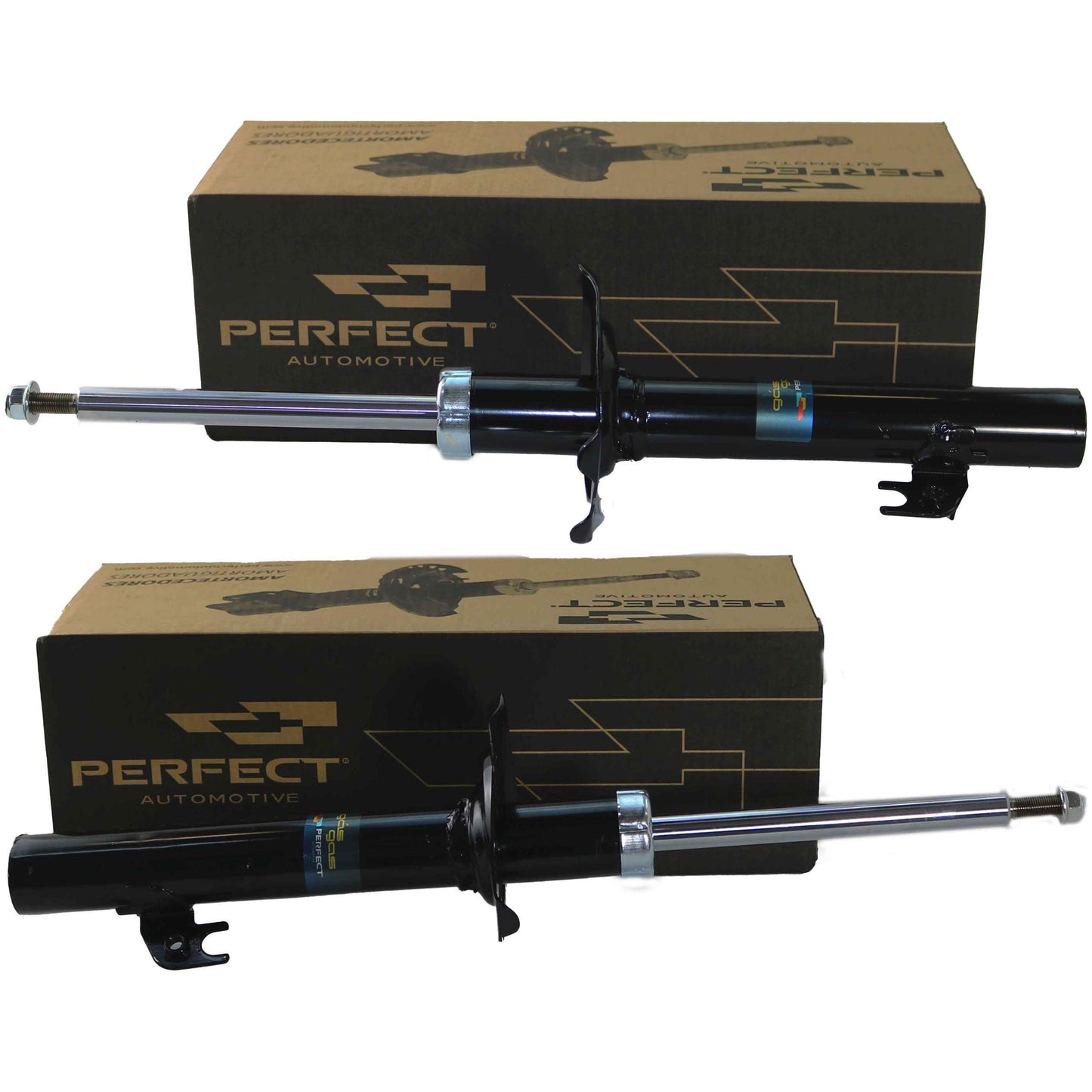 Par Amortecedor Suspensão Dianteiro - Perfect - Amd4100 - Amd4101 - (1)