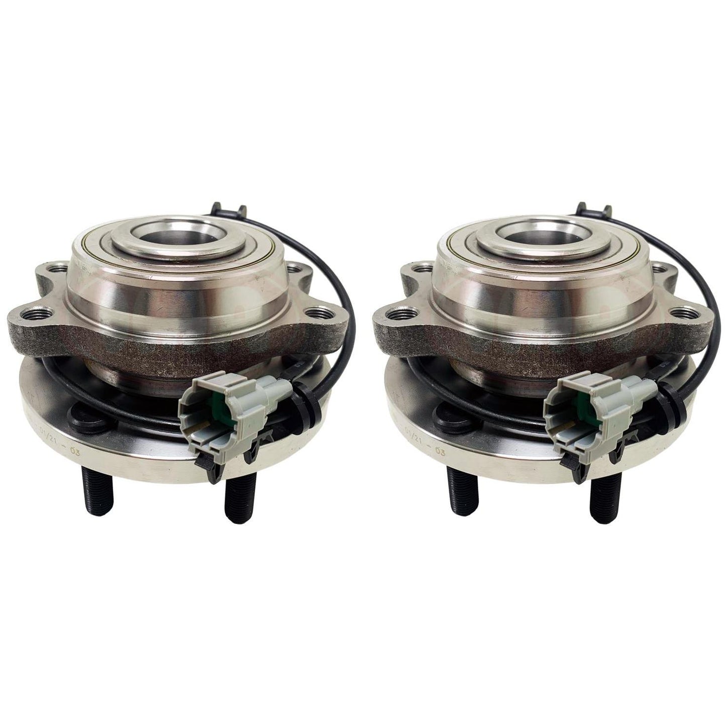 Par Cubo de Roda Dianteiro com Rolamento - IMA - AL-686 - (1)