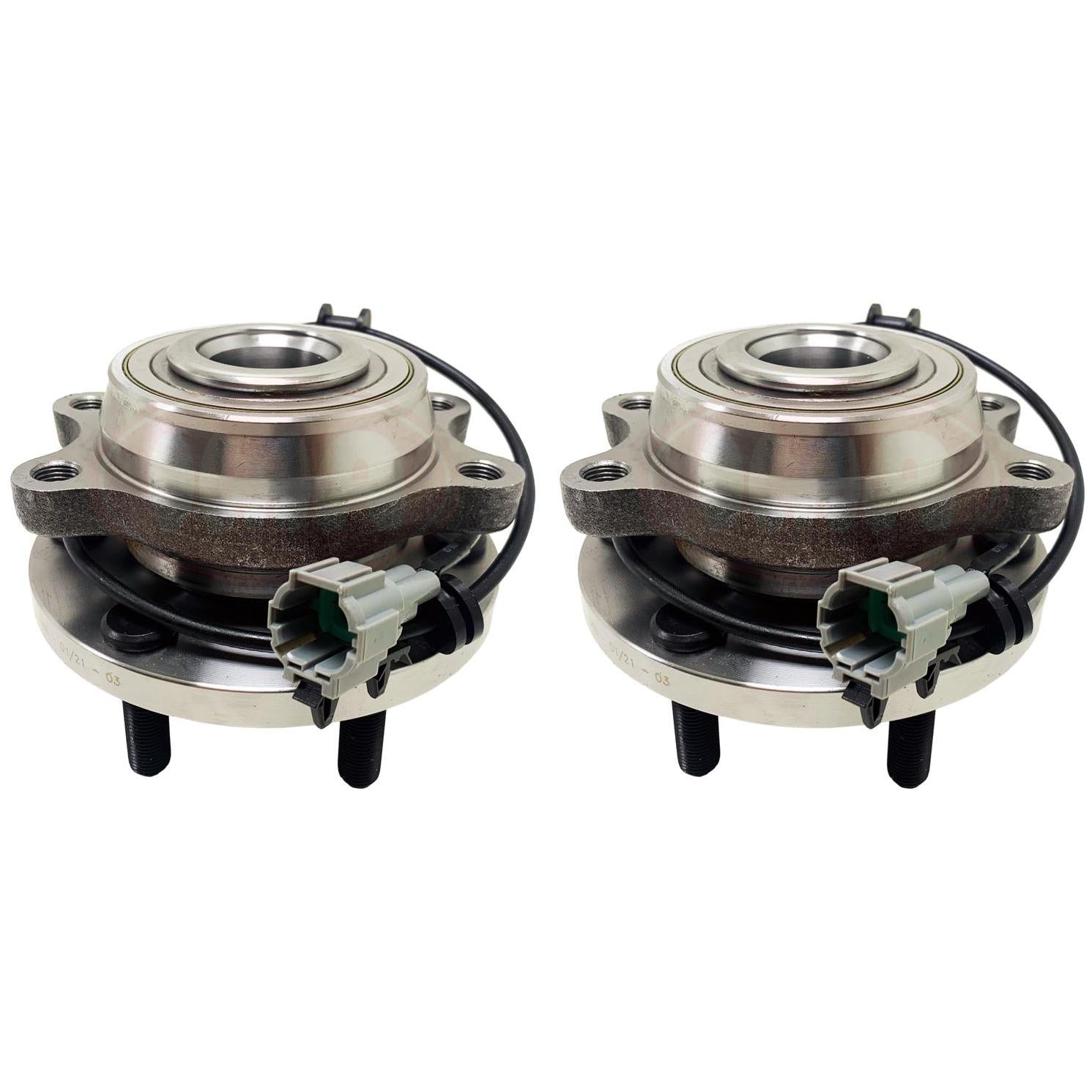 Par Cubo de Roda Dianteiro com Rolamento - IMA - AL-686 - (1)